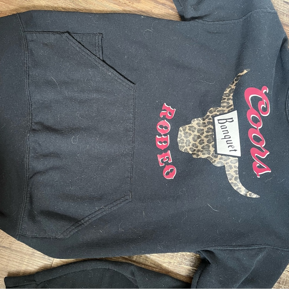 Kids Black Rodeo Sweatpants